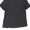 Vintage navy Connor Patterned Shirt - womens medium