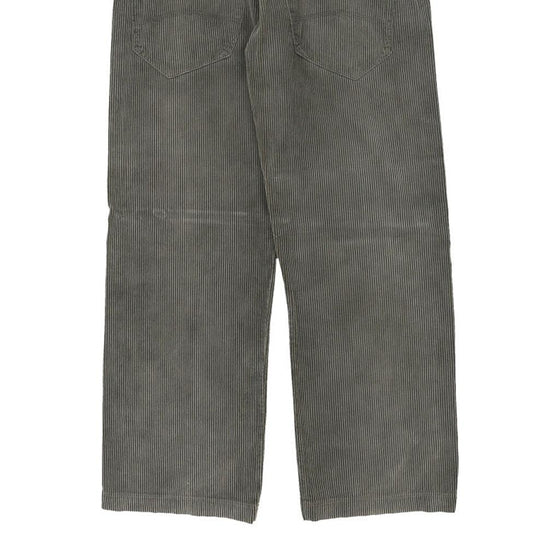 Vintage grey Armani Jeans Cord Trousers - mens 38" waist