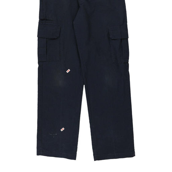 Vintage navy Dickies Cargo Trousers - mens 30" waist