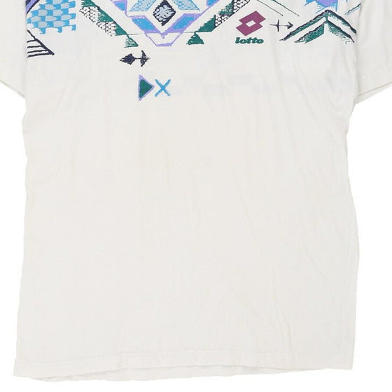 Vintage white Lotto T-Shirt - mens x-large