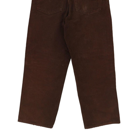 Vintage brown White Tab Levis Trousers - mens 31" waist