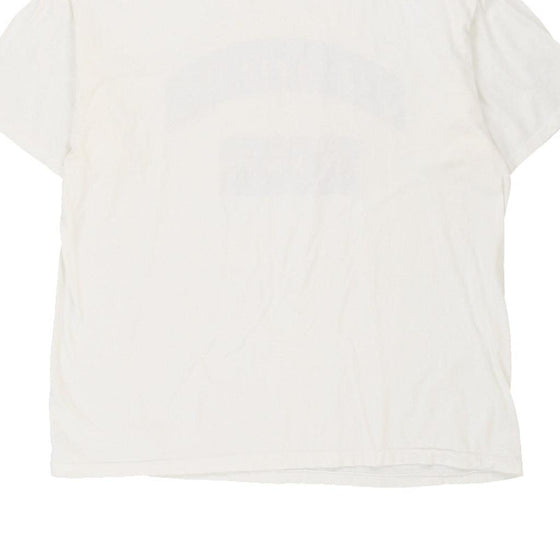 Vintage white Presbyterian Soccer Oneita T-Shirt - mens x-large