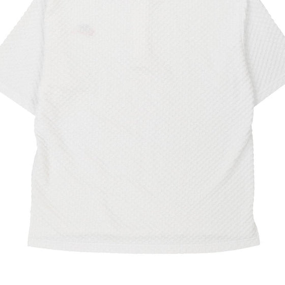 Vintage white Bootleg Nike Polo Shirt - mens x-large
