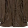 Vintage brown Hunters Leather Jacket - womens x-large