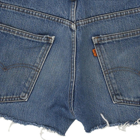 Vintage blue Orange Tab Levis Denim Shorts - womens 32" waist