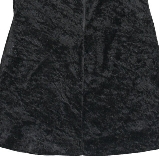 Unbranded Mini Dress - Small Black Polyamide - Thrifted.com