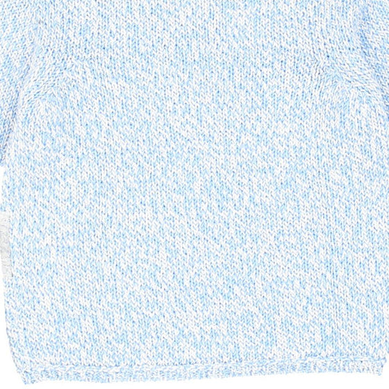 Betty Barclay Jumper - Small Blue Polyester Blend - Thrifted.com