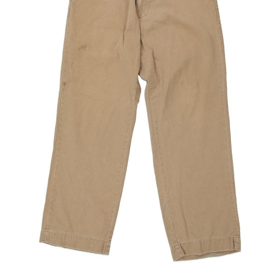 Vintage beige Ralph Lauren Trousers - mens 32" waist