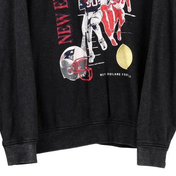 Vintage black New England Patriots Nfl Sweatshirt - mens large