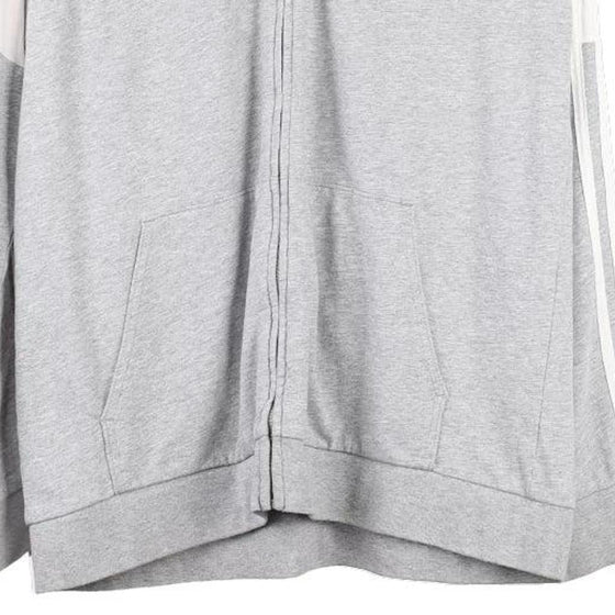 Vintage grey Adidas Hoodie - womens x-large