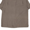 Vintage brown Vintage Silk Hawaiian Shirt - mens xx-large