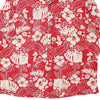 Vintage red George Hawaiian Shirt - mens xx-large