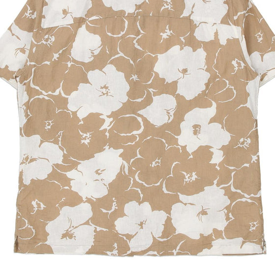 Vintage beige Gap Hawaiian Shirt - mens large