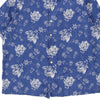Vintage blue Cremieux Hawaiian Shirt - mens x-large