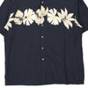 Vintage black Campia Hawaiian Shirt - mens x-large