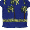 Vintage blue On Shore Hawaiian Shirt - mens large