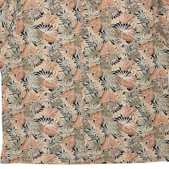 Vintage beige Pierre Cardin Hawaiian Shirt - mens xx-large