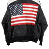 Vintage black USA Michael Hoban Wheremi Leather Jacket - mens xx-large