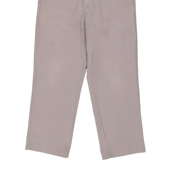 Vintage grey 874 Dickies Trousers - mens 32" waist