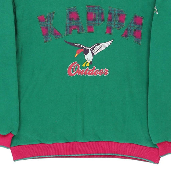 Vintage green Age 12 Kappa Sweatshirt - girls medium