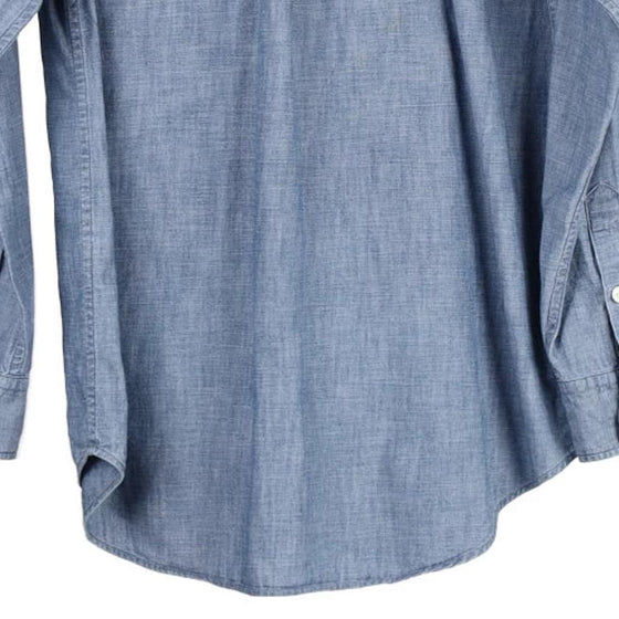 Vintage blue Ralph Lauren Sport Denim Shirt - mens large