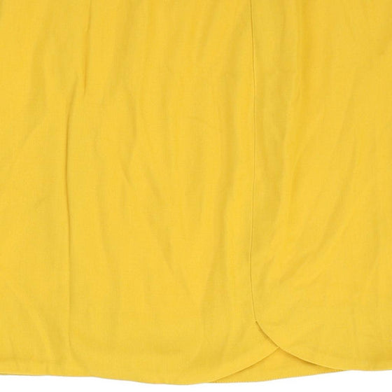 Vintage yellow Gianni Versace Skirt - womens 26" waist