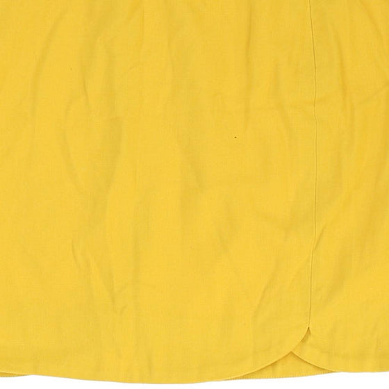 Vintage yellow Gianni Versace Skirt - womens 26" waist