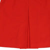 Vintage red Les Copains Skirt - womens 24" waist