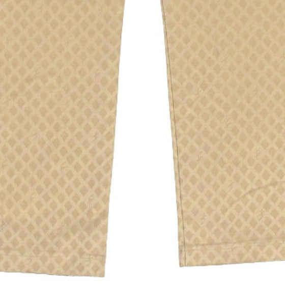 Vintage beige Gattinoni Trousers - womens 30" waist