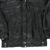Vintage black Impromptu Leather Jacket - womens medium