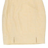 Vintage yellow Dolce & Gabbana Mini Skirt - womens 28" waist