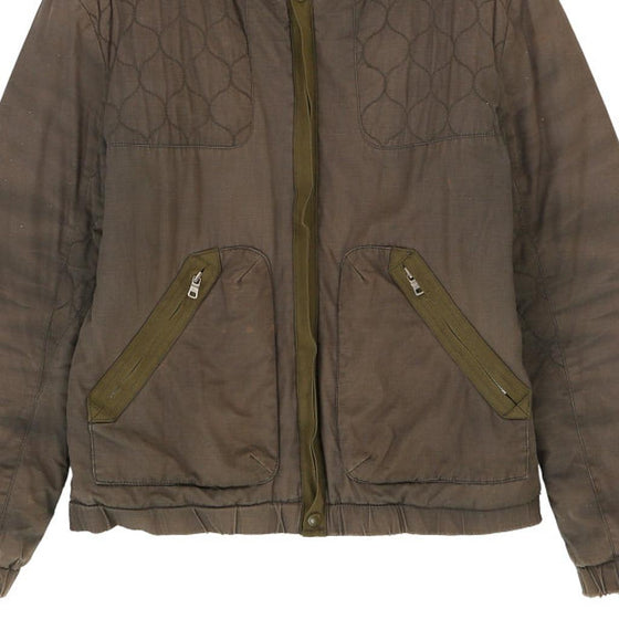 Vintage brown Armani Exchange Jacket - mens medium