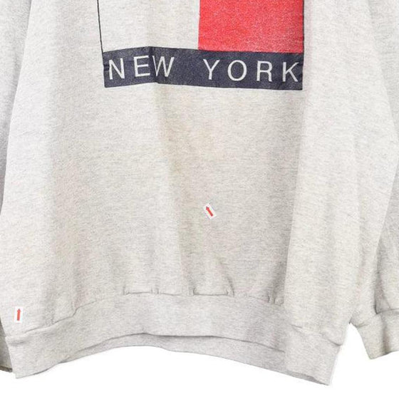 Vintage grey Brooklyn New York Tultex Sweatshirt - mens xx-large
