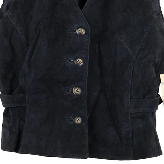 Vintage black Marsh Landing Waistcoat - womens small
