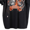 Vintage black Daytona Beach, Florida Anvil T-Shirt - mens x-large