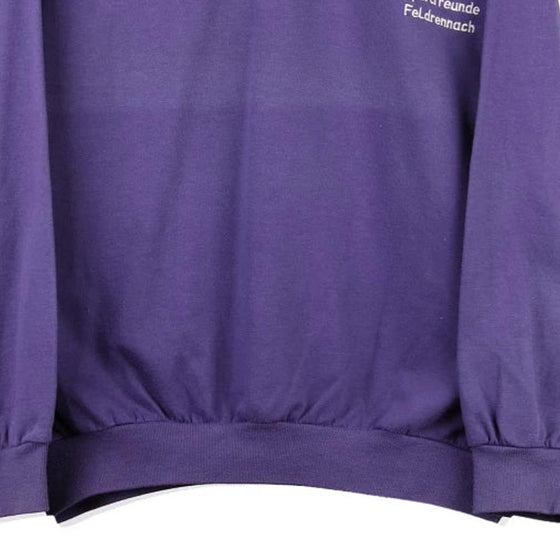Vintage purple Adidas 1/4 Zip - mens xx-large