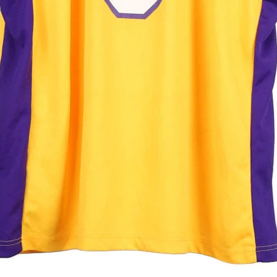 Vintage yellow Los Angeles Lakers Adidas Jersey - mens x-large