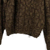 Vintage brown Unbranded 1/4 Zip - womens medium