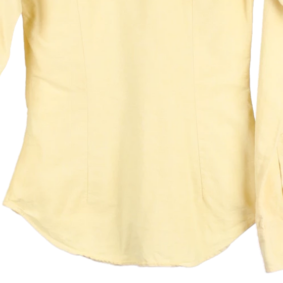 Vintage yellow Ralph Lauren Shirt - womens xx-small