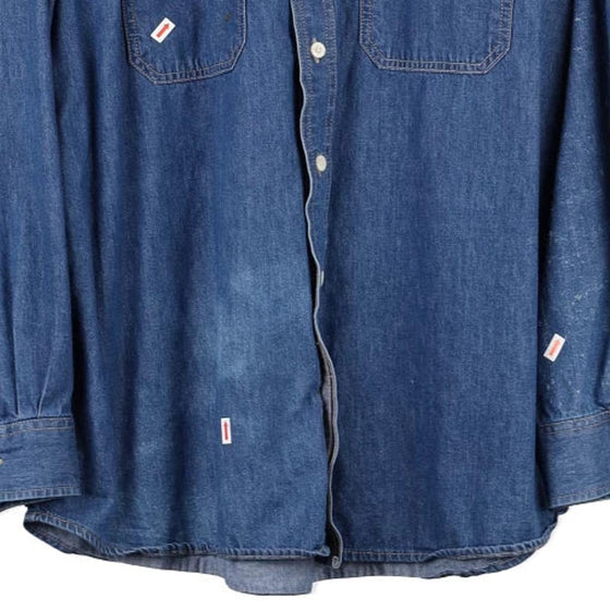 Vintage blue Dickies Denim Shirt - mens x-large
