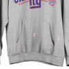 Vintage grey Super Bowl New York Giants  Nfl Hoodie - mens x-large