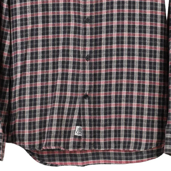 Vintage black Shore Leave Flannel Shirt - mens small