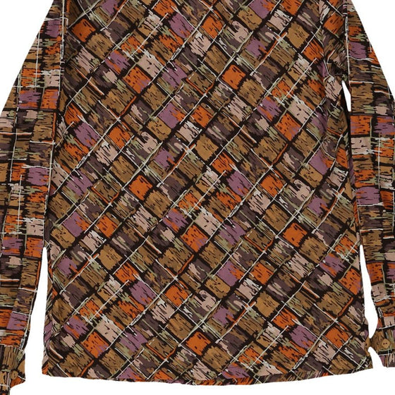Vintage multicoloured Nucci Patterned Shirt - womens medium