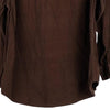Vintage brown St. Johns Bay Cord Shirt - mens large