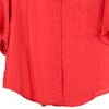 Vintage red Laura Mae Short Sleeve Shirt - womens medium