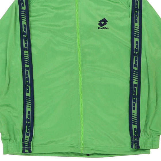 Vintage green Lotto Track Jacket - mens x-large