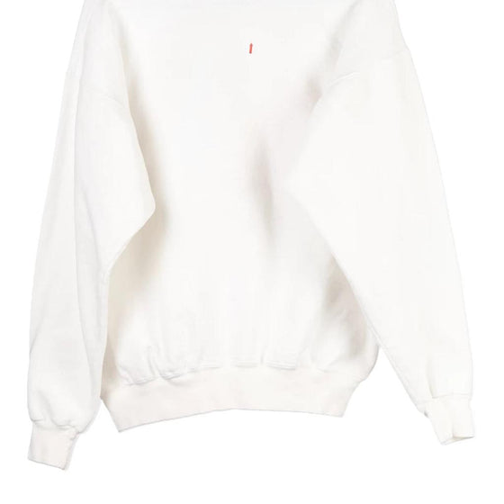 Vintage white F.A.O. Schwarz Unbranded Sweatshirt - womens large