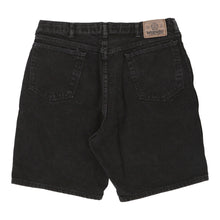  Vintage black Wrangler Denim Shorts - mens 35" waist