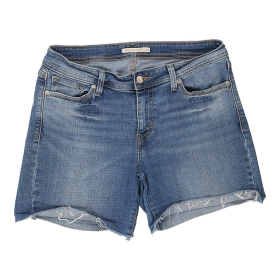 Vintage blue 529 Levis Denim Shorts - womens 33" waist