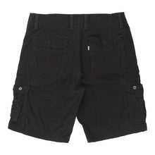  Vintage black White Tab Levis Cargo Shorts - mens 35" waist